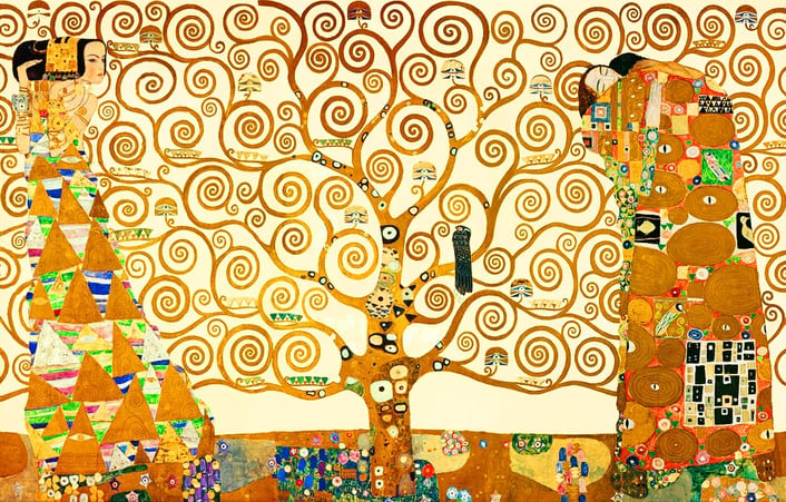 Resultado de imagem para Gustav Klimt  art nouveau
