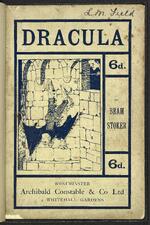 Dracula first image, bram stoker