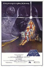 star wars episode 4, star wars poster, fantasy art, science fiction movies, 