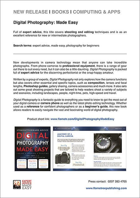 Digital Photography   Press Release