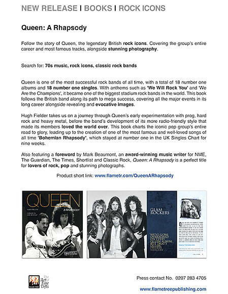 Queen   Press Release