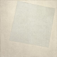 kasimir malevich, white on white, flame tree calendar, 