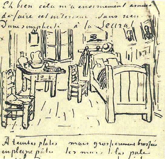 Van Gogh's Letters: The Bedroom