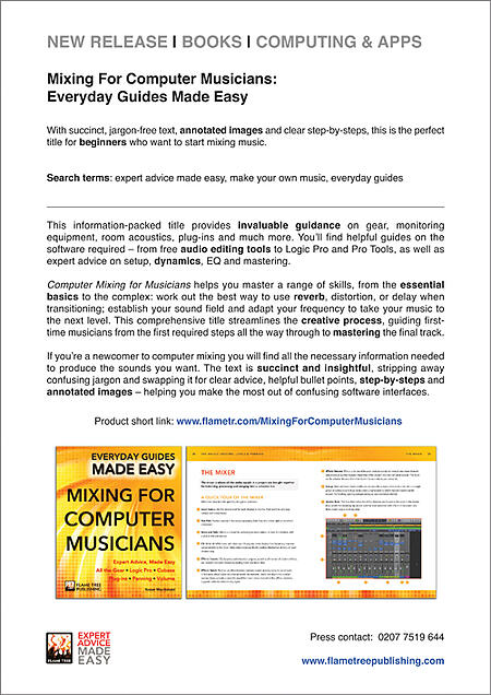 Computer Music Mixing   Press Release