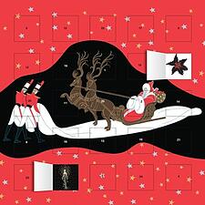 wall calendar, erte advent