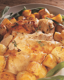 simple recipes for students, roast chicken