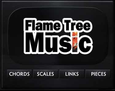 Flame Tree Music Chord and Scales Finder