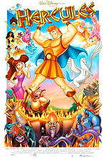 disney hercules, cartoon film, animated film, 