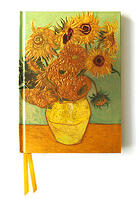 van gogh, sunflowers 3rd version, foiled notebook, 