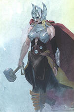 gothic art, thor, marvel comics