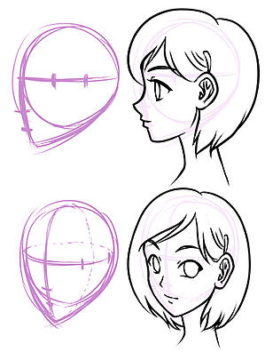 Drawing Heads and Faces | Manga Made Easy
