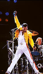 rock icons, freddie mercury, 