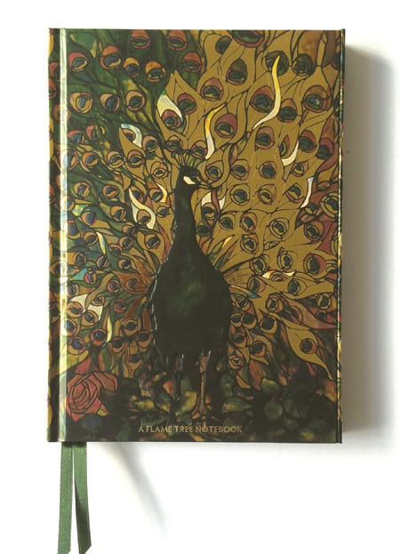 A Peacocks Glory inspired by Louis Comfort Tiffany Counted Cross