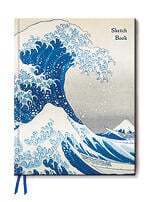 flame tree notebooks, hokusai, japanese woodblocks, the great wave, art of fine gifts, 