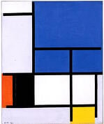 mondrian, abstract art, 