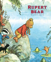 Art calendars, photoshop, Rupert Bear