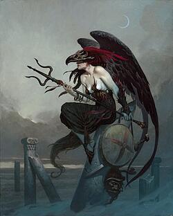 Ryu in the Art Style of Gerald Brom