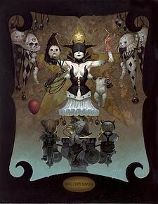Ryu in the Art Style of Gerald Brom