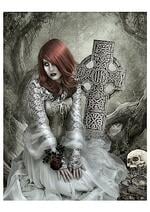 Gothic Fantasy Art - After the Wedding by Patricia Petruzzella