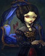 Gothic Fantasy Art - I Vampiri Bellissimo Letto by Jasmine Becket-Griffith