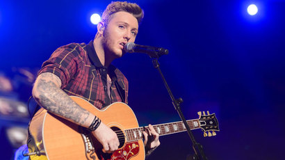 celebrity news and gossip, james arthur performing