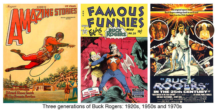 Amazing Stories: Buck Rogers' 1st Adventure (Whole Text)