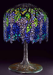 art of fine gifts, wisteria table lamp