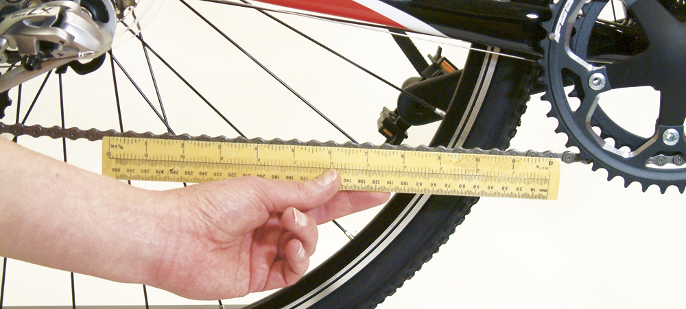 cycling made easy, measure chain