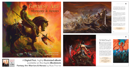 Fantasy Art, ebook cover and spreads