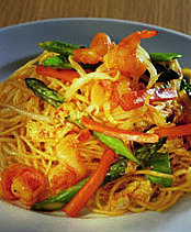 simple recipes, crispy prawn stir-fry