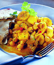 simple recipes, caribbean pumpkin curry