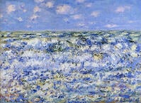 Monet Waves Breaking 1881