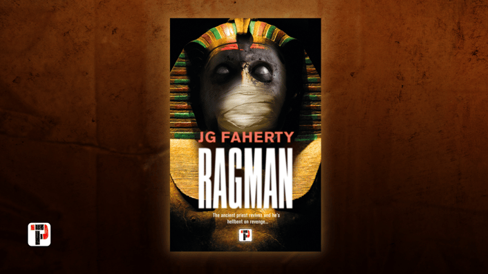 Ragman JG Faherty horror crime novel fiction