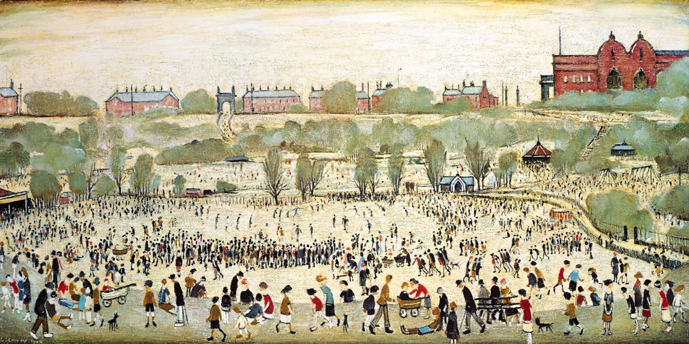 The Developing Style Of L S Lowry Masterpieces Of Art